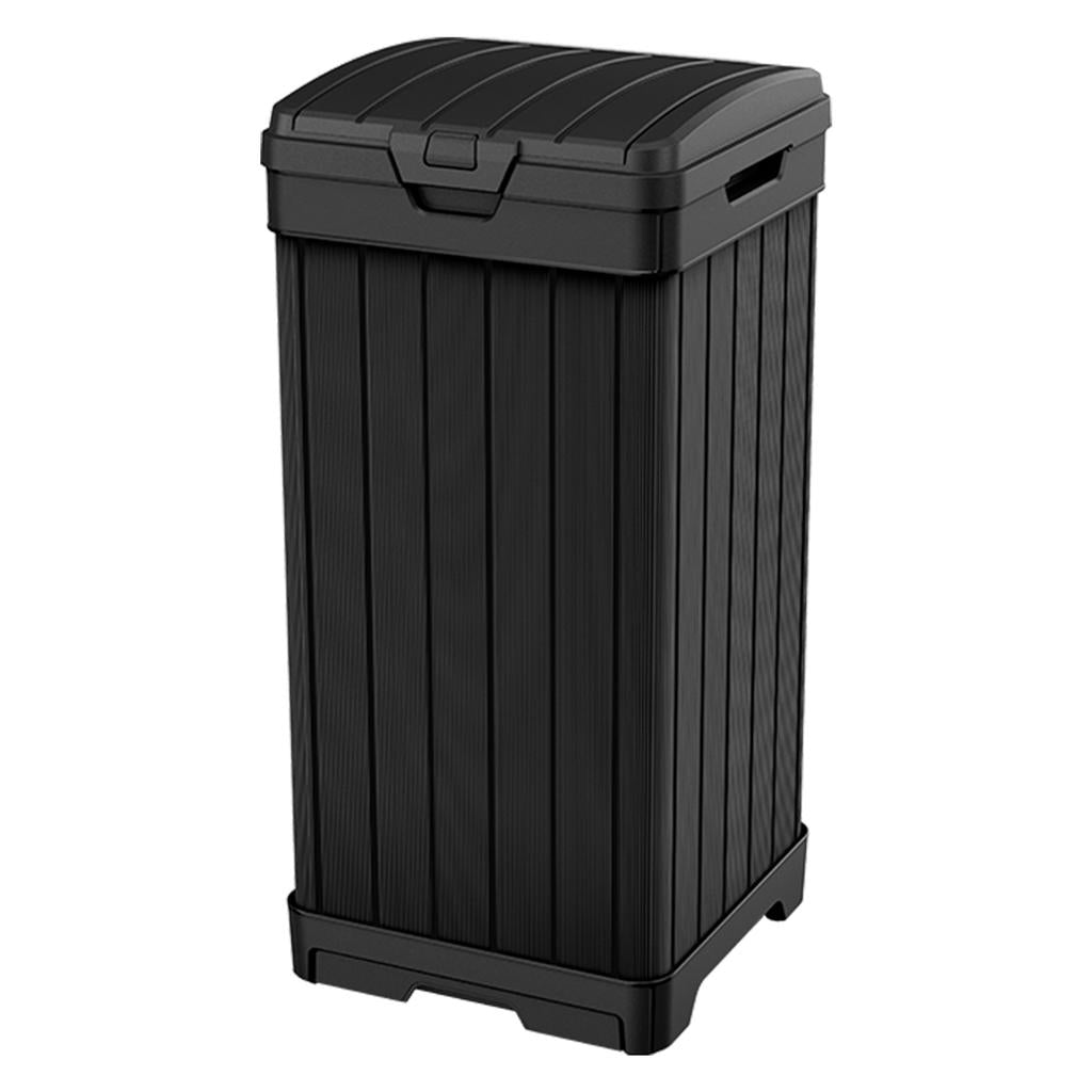 KETER Lockable Trash Container with Safety Lock