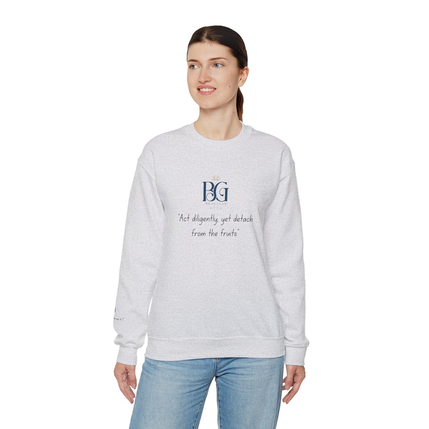 Bhagavad Gita Unisex Heavy Blend™ Crewneck Sweatshirt