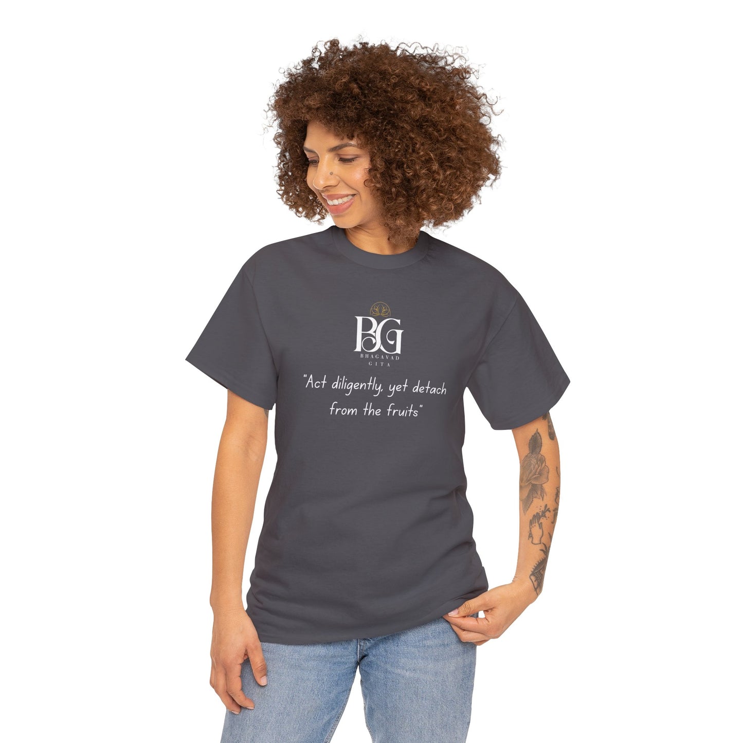 Bhagavad Gita Unisex Heavy Cotton Tee