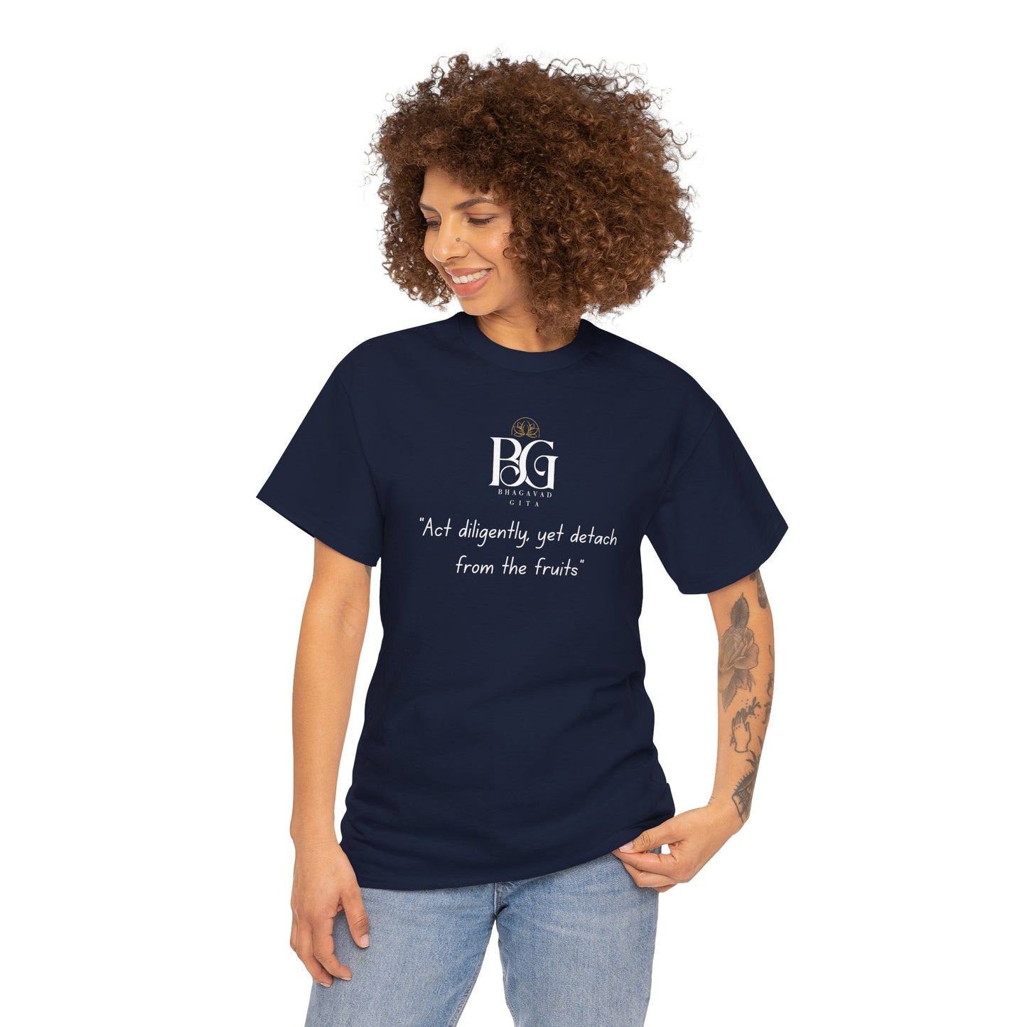 Bhagavad Gita Unisex Heavy Cotton Tee