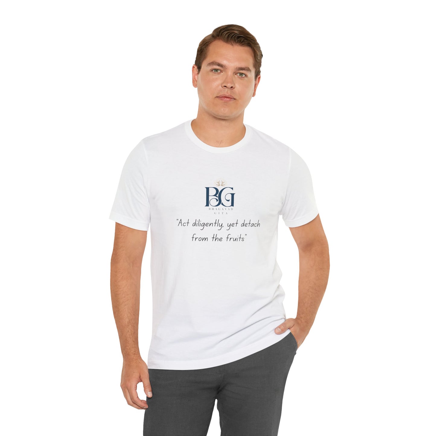 Bhagavad Gita Unisex Jersey Short Sleeve Tee