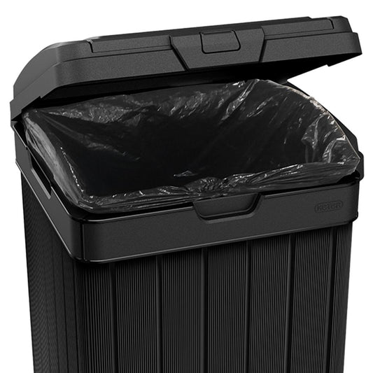 KETER Lockable Trash Container with Safety Lock