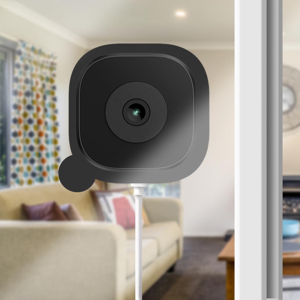 Nexxt security camera installed for indoor monitoring